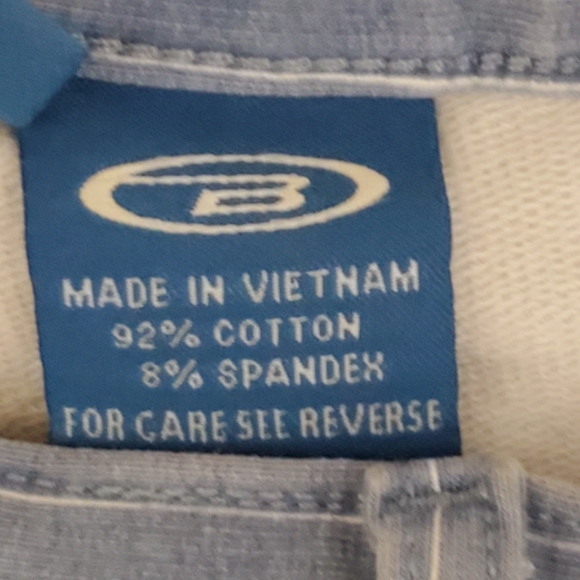 LET ME B. flared pinstripe pants, Size 3 - Picture 5 of 5